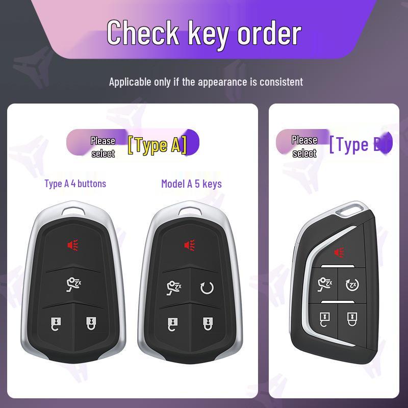 

Chinese Style Keychain for Cadillac: Fits CT5, CT6, CT4, XT4, XT5, XT6, XTS, ATSL, GT4