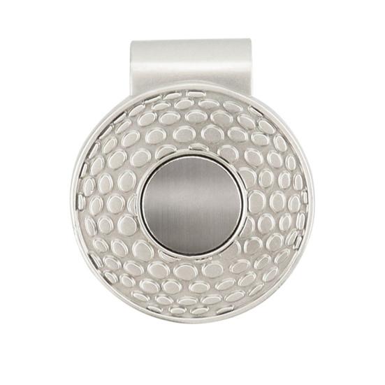 Značka golfového míčku Jemné zpracování Odolná proti korozi Golfová pomůcka Kulatý magnetický klip na golfovou čepici