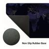 Dark World Map Mouse Pad Large MousePad Mini PC XXL Gaming Rubber Lock Desk Mat Tablet Monitor Computer Gamers Phone Work Office