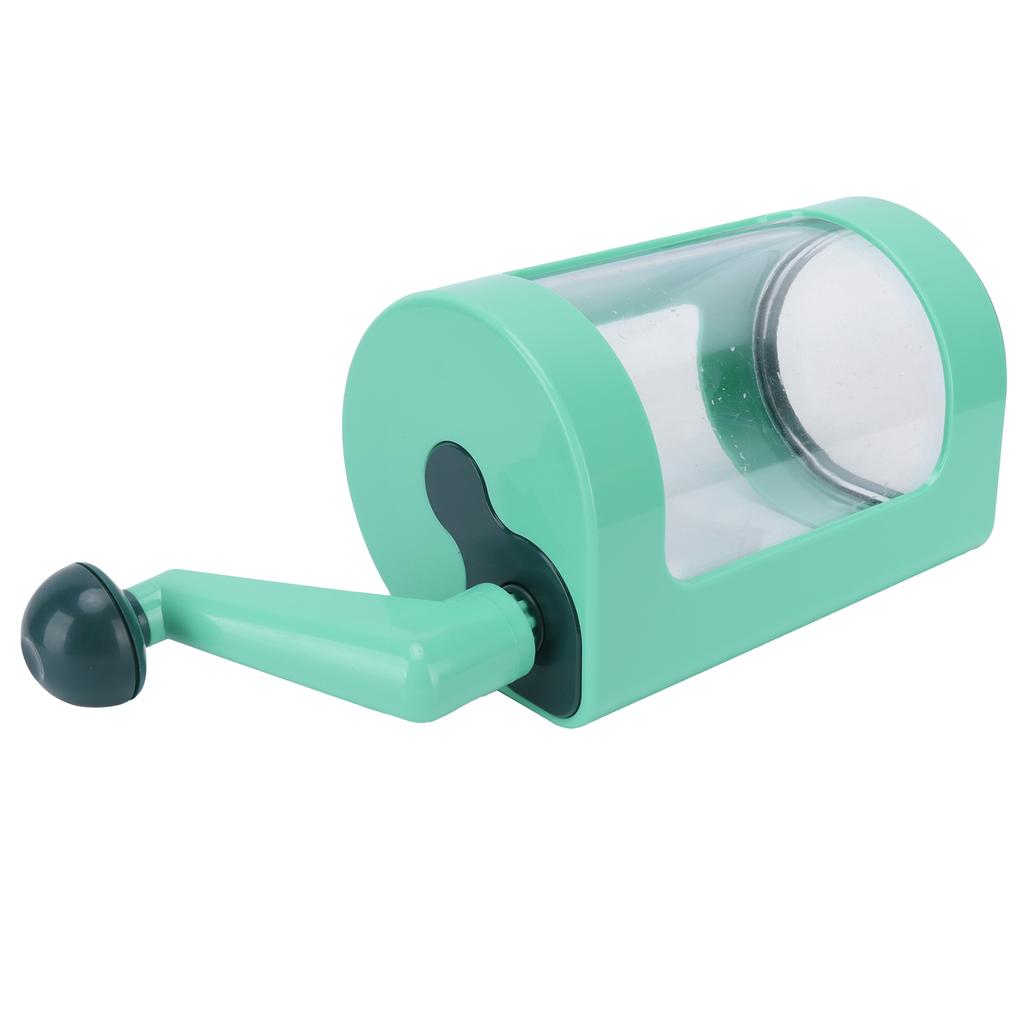 Kitchen Vegetable Cutter HandCrank Household Practical Shredding Slicing Tool with 2 Blades