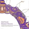 20pcs Ramadan Ornaments Eid Mubarak Hanging Banner Ramadan Mubarak Eid Party Banner Decors