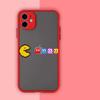 Roztomilý herní obal na telefon Pac-Man pro iPhone 13 12 11 Mini Pro Max XS X Max XR 8 7 Plus SE 2022 Obal na telefon v barvě kůže