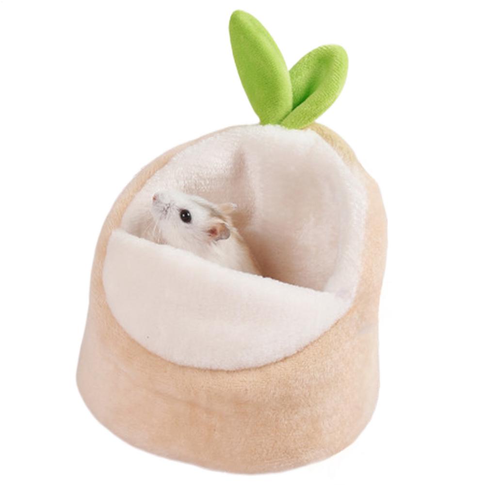 Hamster Bed Small Animal Warm Comfortable Nest Small Pet Hangable Bed Sleep Pouch For Animals Squirrels Marmosets Gerbil