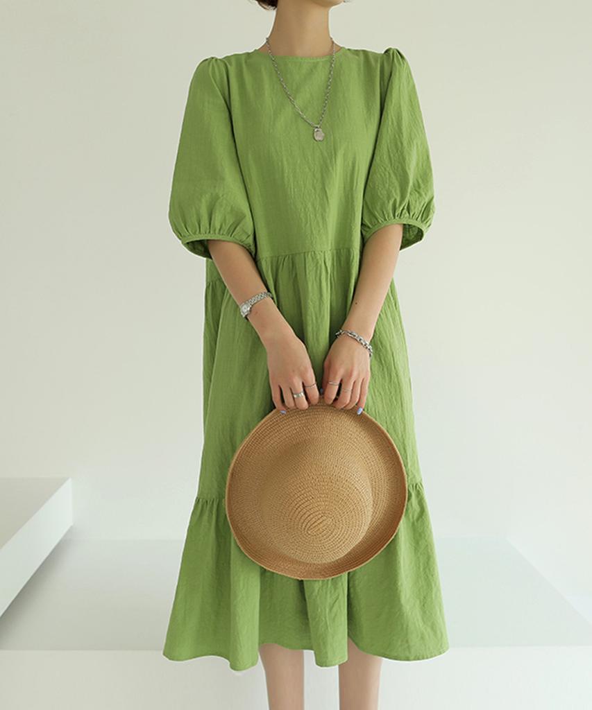 Ppaeppae Cotton Maxi Long Dress