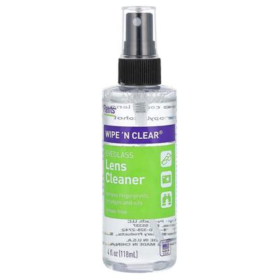 Flents Wipe 'N Clear, Güneş Gözlüğü Lensi Temizleyici, 4 fl oz (118 ml)