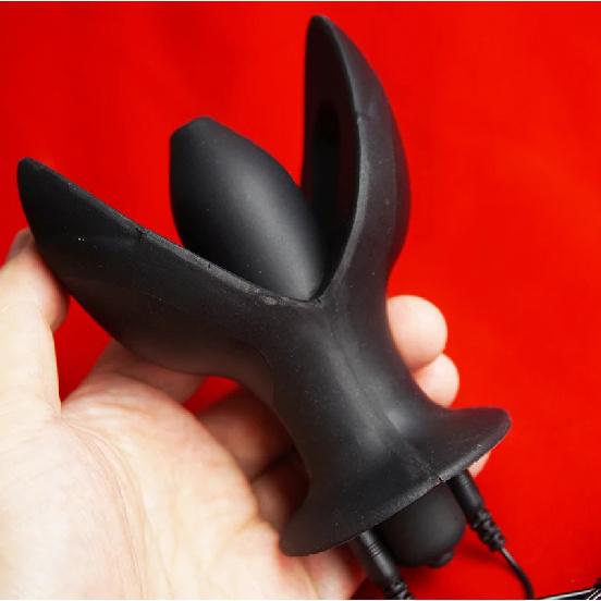 Electro Anal Electrode Bi-Polar,Electric Shock Vaginal Butt Plug Sex Toys,Estim E-stim,Electrosex Electroshock Electrostimulator