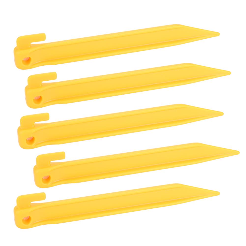 5Pcs Durable Nylon Camping Awning Canopy Tent Peg Stake Nail Accessory(S)