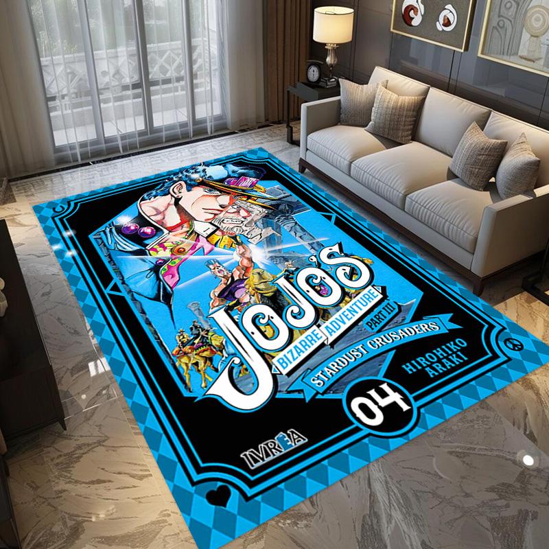 JoJos bizarres Abenteuer: Diamant Unzerbrechliche Teppichbodenmatten Heimdeko Weihnachtsgeschenke Badezimmerteppich Mode