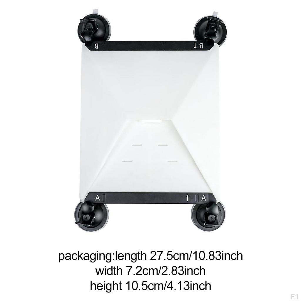 Sunroof Suction Cup Mount Vehicle Roof Support Strong Cups Secure Mounting Kit Black for Car