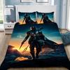 Cartoon W-Wars S-Stars Bedding Set For Children And Adults,3D Printing Duvet Cover Pillowcase Queen King Quilt Cover Suitable