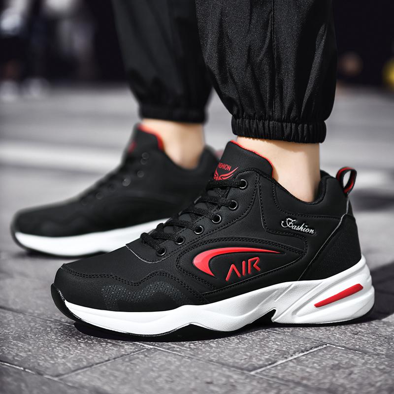 winter leather sneakers