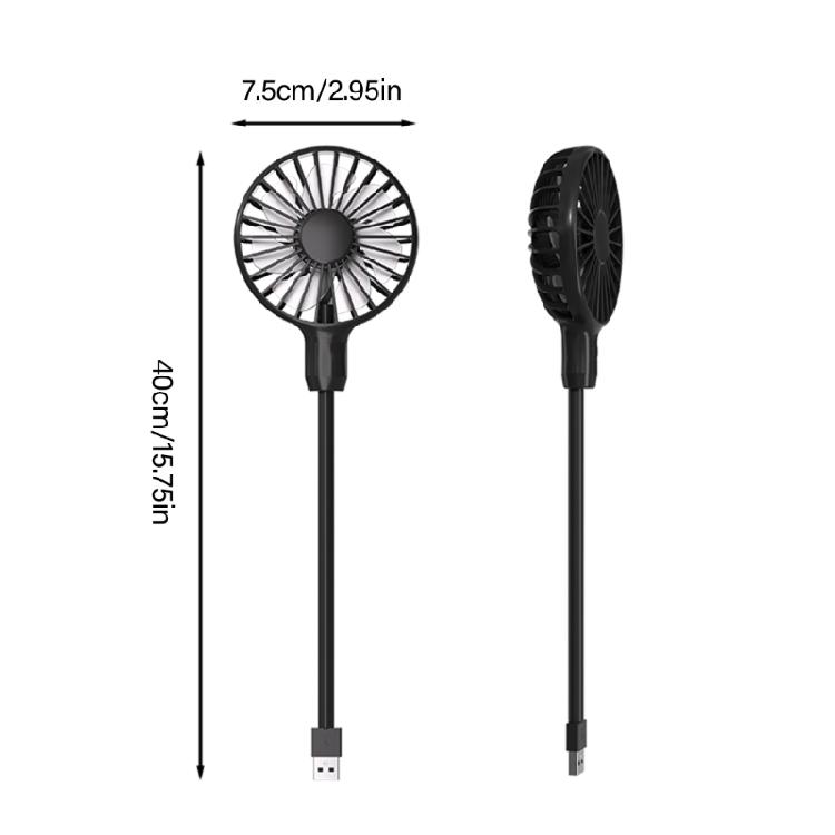 USB Fan Adjustable Angled Small Office Desk Fan Portable Summer Cooling Handheld Fan USB Fan for Travel Camping