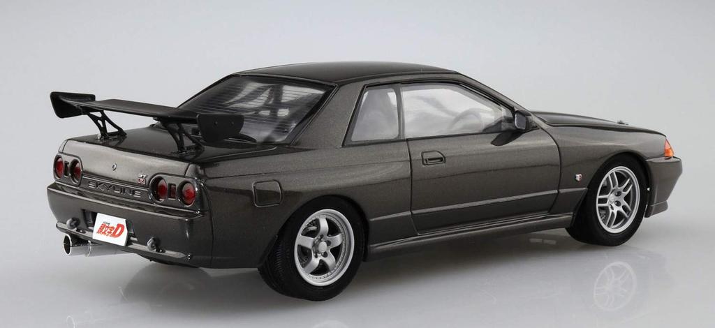 Aoshima Bunka Kyozai Initial D Series 4 Hojo Rin BNR32 Skyline Scale Plastic Model Kit Co., Ltd. (AOSHIMA) No. GT-R 1/24