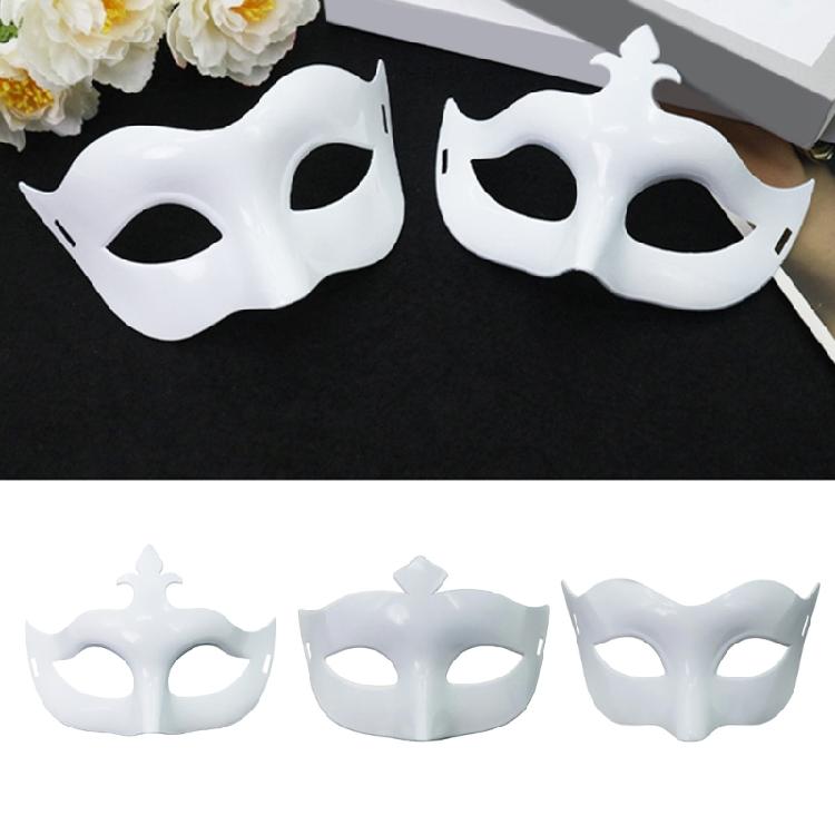 Maska Maskaradowa Maska Motyl Maska Imprezowa Biała Maska Maska na Halloween Maska Półtwarzowa Maska Karnawałowa na Studniówkę