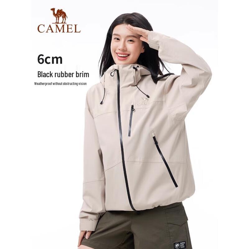 CAMEL Unisex Single-Layer Windbreaker Jacket A35BA31078