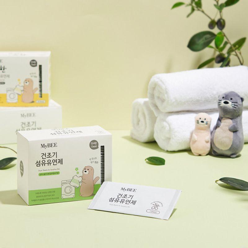 Mybee Dryer Fabric Softener 40 Sheets