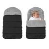 Universal Ride Chair Sack Winter Two-Way Zipper Cotton Cushion For Stroller Windproof Waterproof Case For Most Baby Strollers