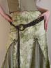 Retro Folk Woven Waist Rope Women Wooden Ring Design Feeling Bohemian Skirt Dress Belt Accessories