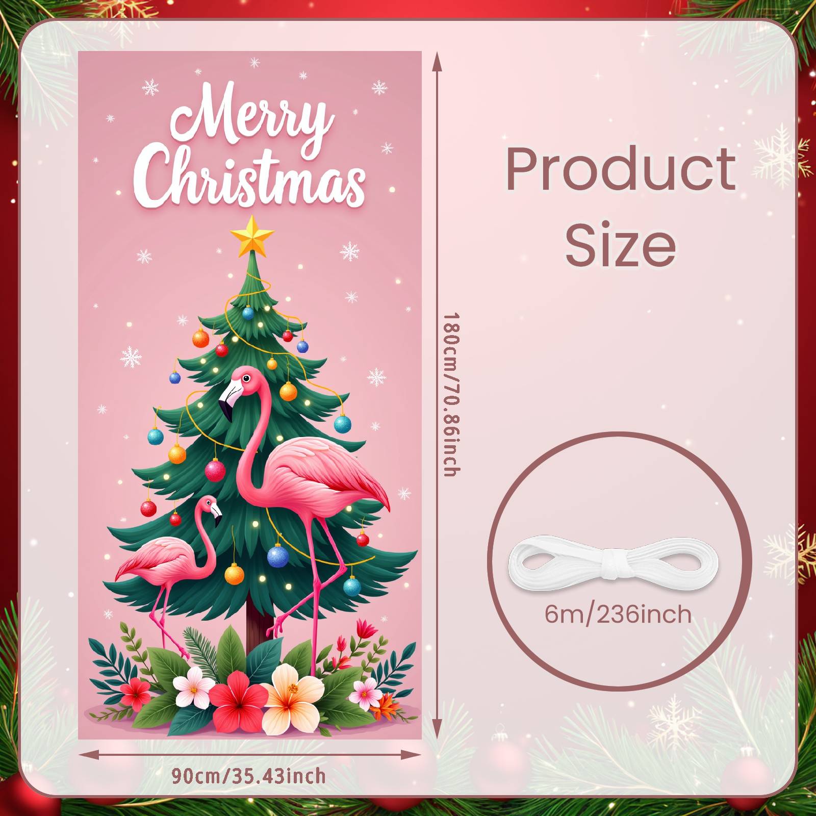 

Holiday Background Snowflakes Xmas Backdrop Christmas Holiday Background Pink Background Pink Flamingo Backdrop For Holiday