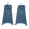  Denims Leg Warmers Cool Flared Leg Warmers Punk Long Leg Socks Fashion Leg Covers Sweet Leg Sleeve Streetwear Gifts