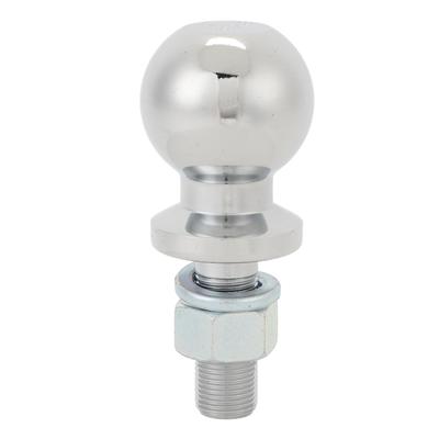 Stainless Steel 2" 3500LB Universal Fit Tow Hitch Ball for RV Farm Trailer Off-Road Vehicle