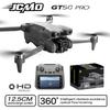 Novo Drone GT50 PRO Profissional Câmera 8K Aéreo FPV WIFI Evita Obstáculos com Tela Grande Controle Remoto Drone Dobrável Brinquedo