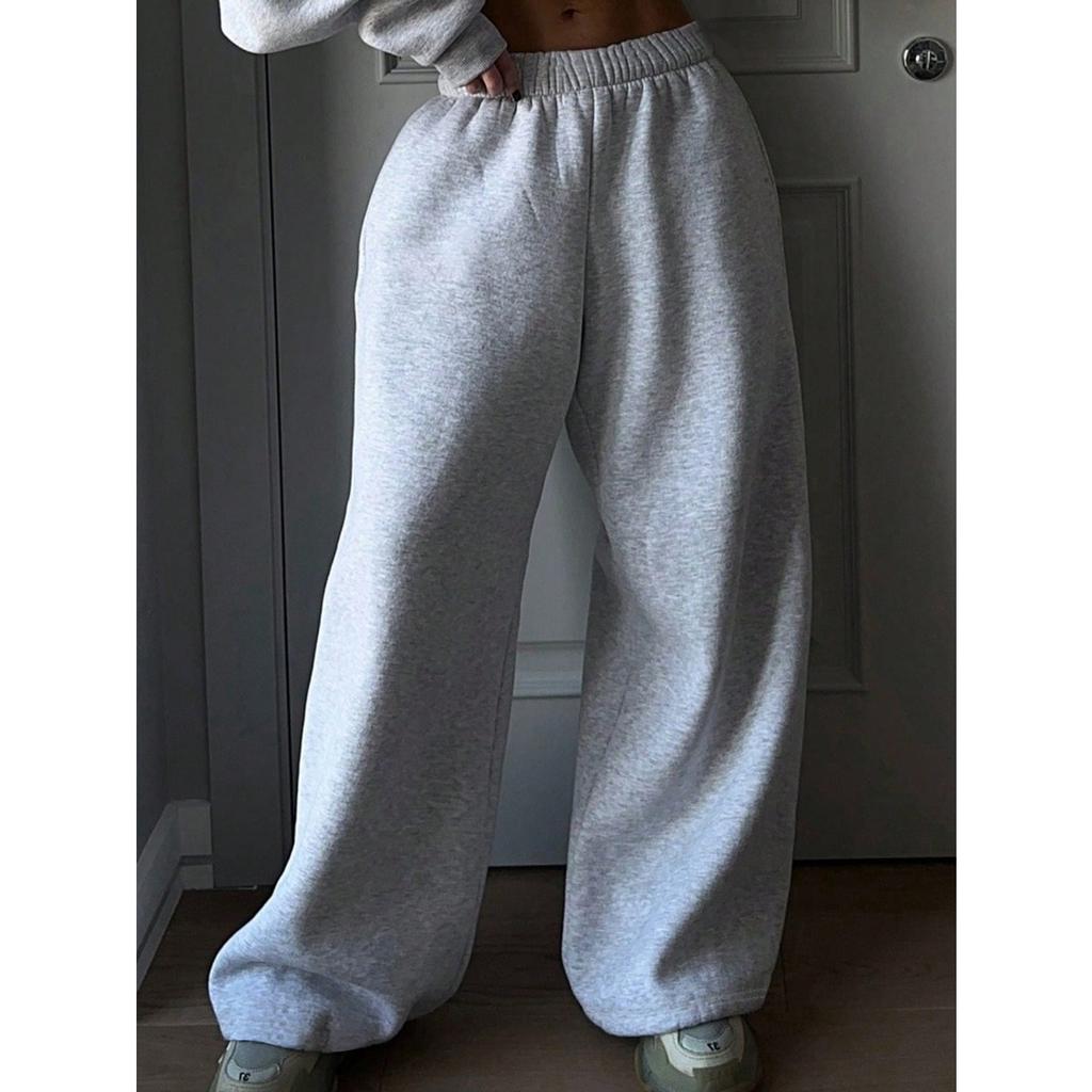 Høst- og vinterdameklær Mote Langermet Sport og Fritid Hettegenser Sett Todelt Sett