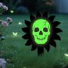 Halloween Garden Stakes Luminous Skeleton Yard Signs Garden Decor Wooden Lawn Ornaments Halloween Decorations For Pathway Ground