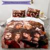 3pcs Duvet Cover Set (1*Duvet Cover + 2*Pillowcase, Without Core), Final Fantasy Print Soft All‑Season Bedding Set, Home Bedroom Decor Gift