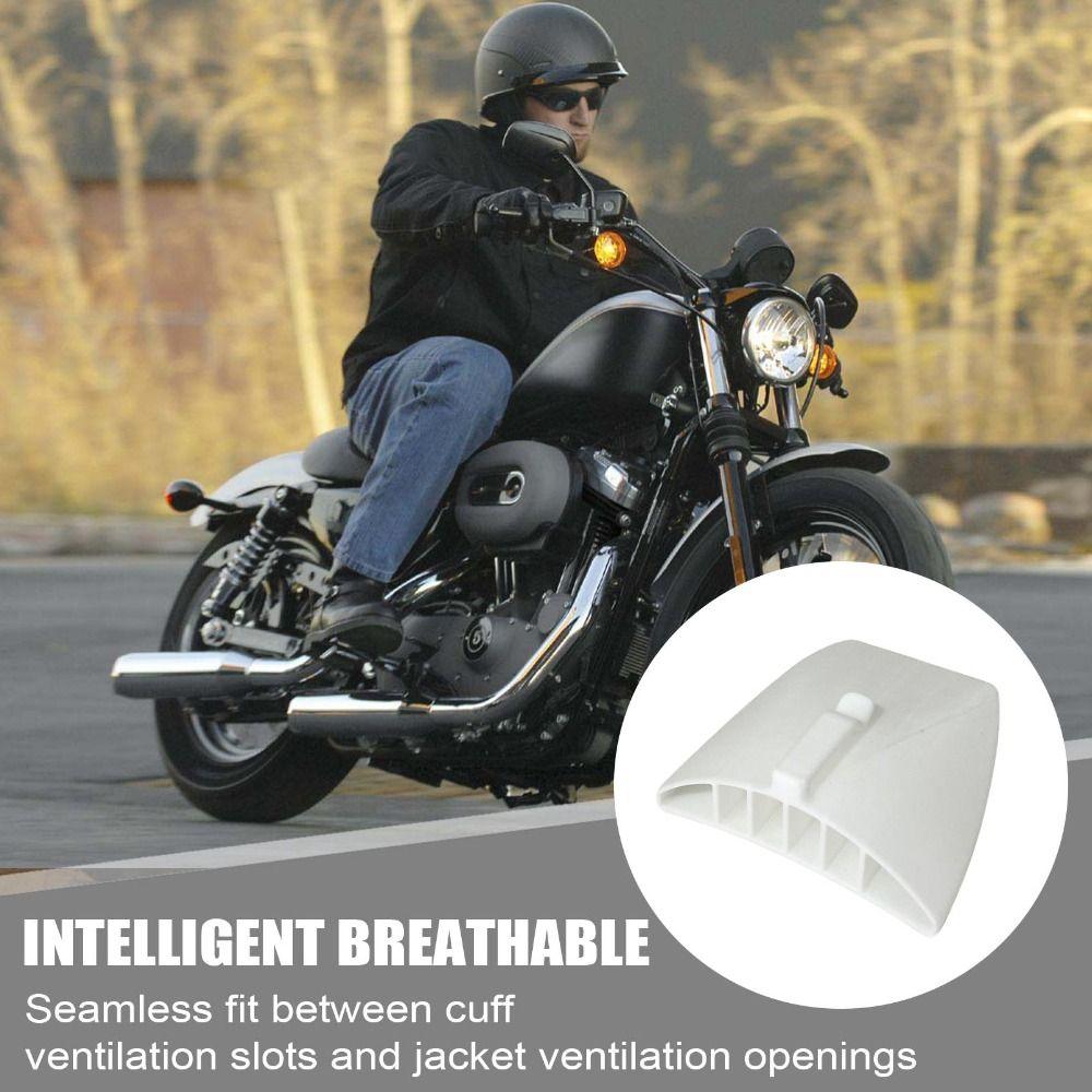 1 Pair Cooling Fasteners Motorcycle Jacket Vent Clips Ventilated Ventilation Device  for Summer