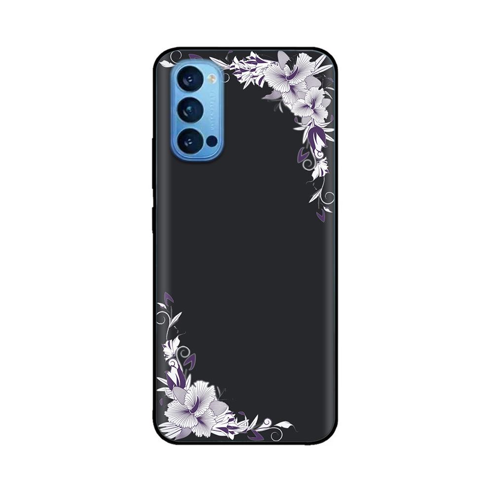 For Oppo Reno4 Pro 5G Case Soft TPU Black Silicone Phone Back Cover for OPPO Reno 4 Reno4 Pro 5G 4G Case Funda Coque Bumper Capa