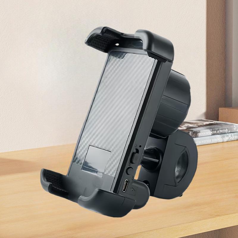 

Universal Phone Holder with Bluetooth Music & Navigation for Motorcycles & Bicycles Cycling Holder with Speaker