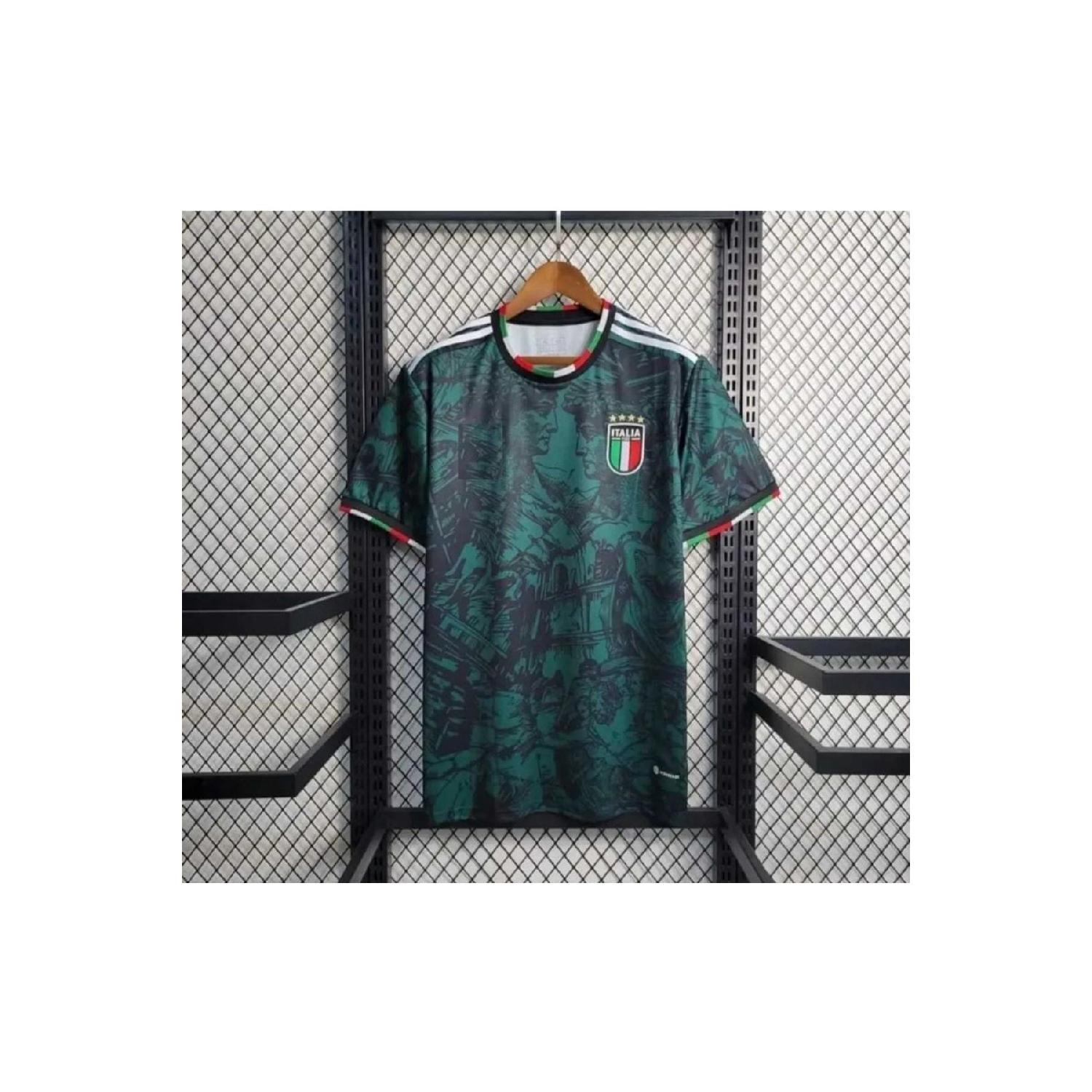 

Italy 2023/24 New Season Green Concept Jersey Nrllh54676 S белый