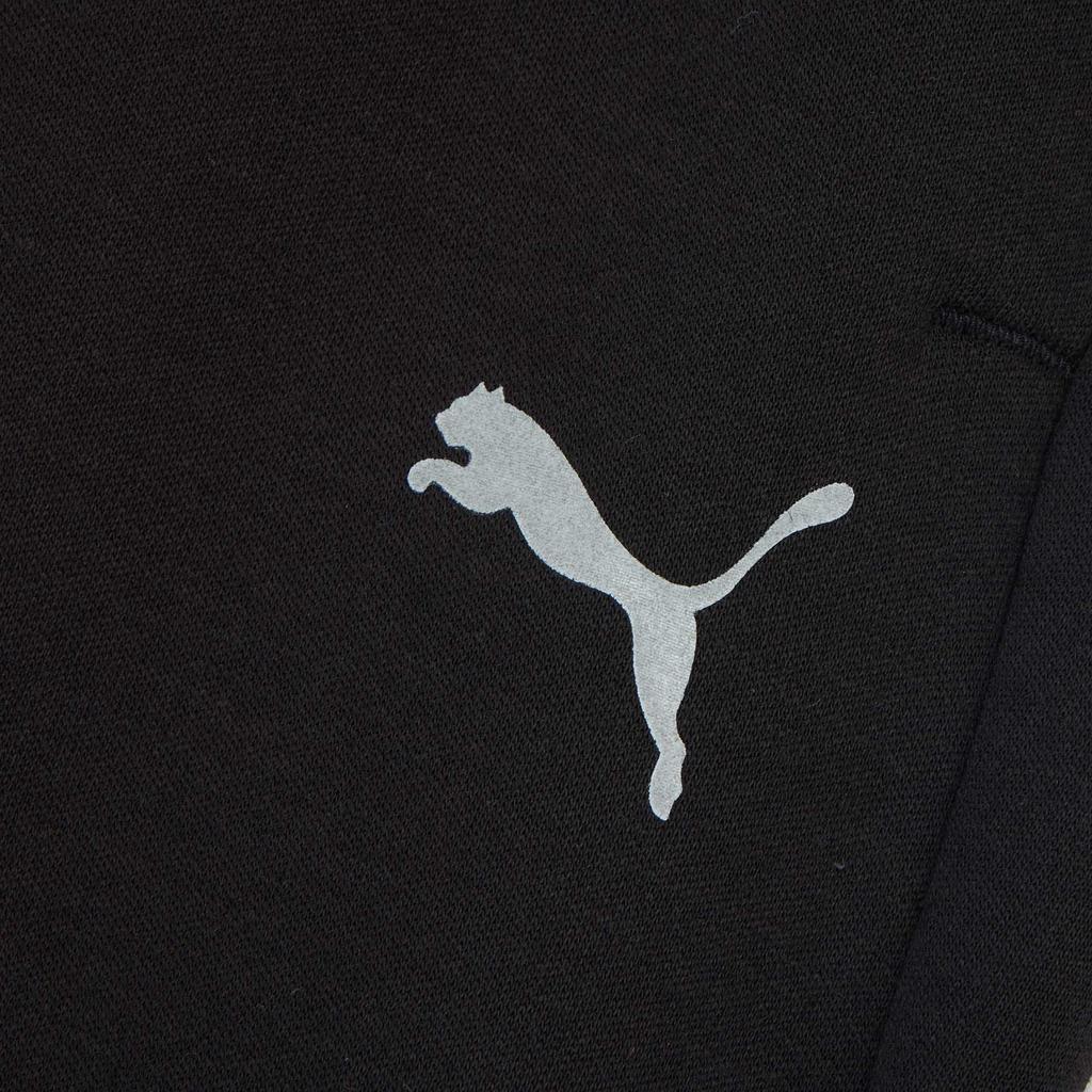 Puma Comfortable Soft Simple Brand Logo Design Straight Leg Quick Dry Casual Pants Men Bottoms Black 631837-01