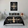 Religious Decor Set For Home Soft Comfortable Duvet Cover Bedding Set Included 1*Duvet Cover & 2*Pillowcases, Gift