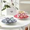 WOOCH Exquisite Ceramic Cup and Saucer Gift Set