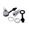 Audio Fan DC Power Jack Socket 30V 5A Female Panel Mount Connector Adapter with Waterproof Cap DC Male Plug Pack of 12 5.5x2.1mm +
