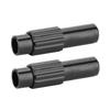 1 pair Bike Brake Cable Gear   Connector Line Regulator Adjuster Housing   (black)