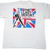 Vintage 80s THE LAST RESORT Punk Rock Tour Concert Promo T Shirt Skinhead Oi! Size L