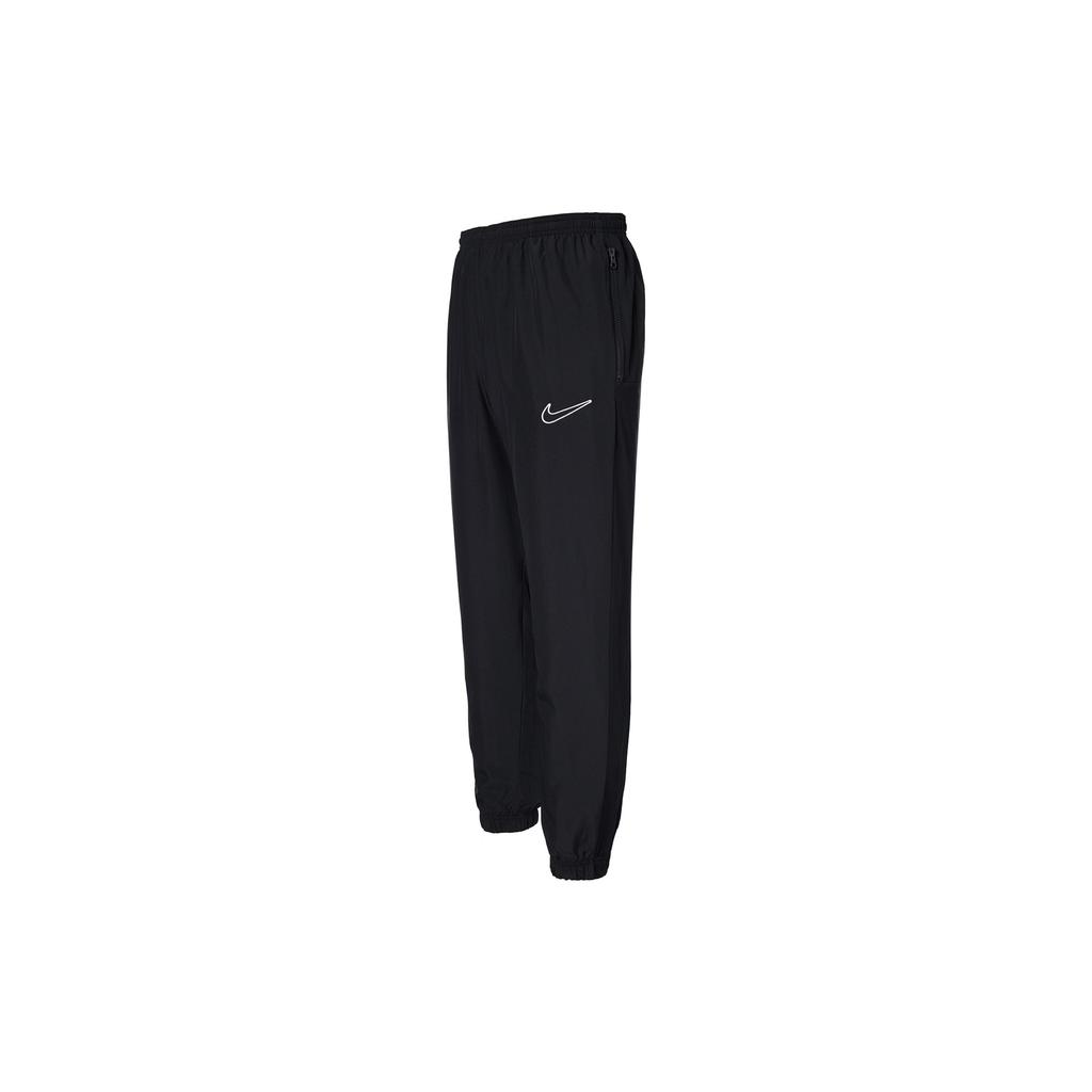 Nike Dri-Fit Solid Color Logo Joggers with Elastic Waist Men Bottoms Black DV9737-010