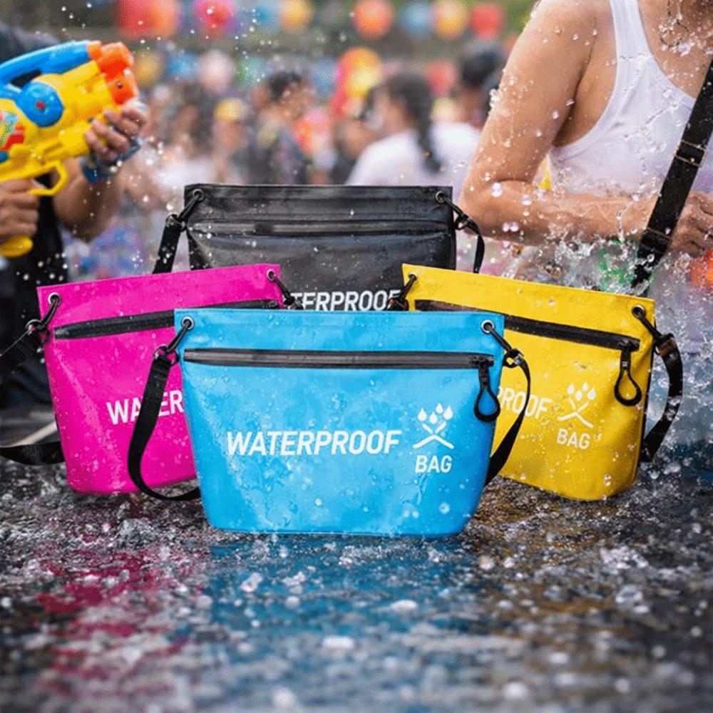 Large-capacity storage Waterproof storage bag Waterproof shoulder bag  Boating