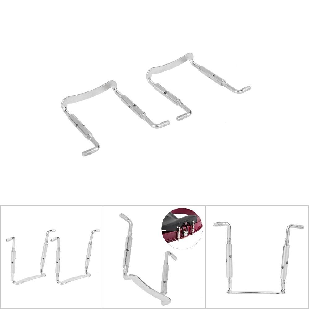 3PCS Metal Violin Chinrest Screw 3/4 4/4 Size Violin Replacement Parts Violin Chinrest Violin
