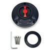 Leak Resistant Metal Gas Tank Cover Fast Installation Motorcycle Accessory Corrosion Resistant Outdoor Use Necessary