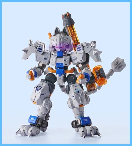 XIAOT x IRON ROARS C.A.T 04 Jin 1/60 Scale ABS Assembled Plastic Model Kit