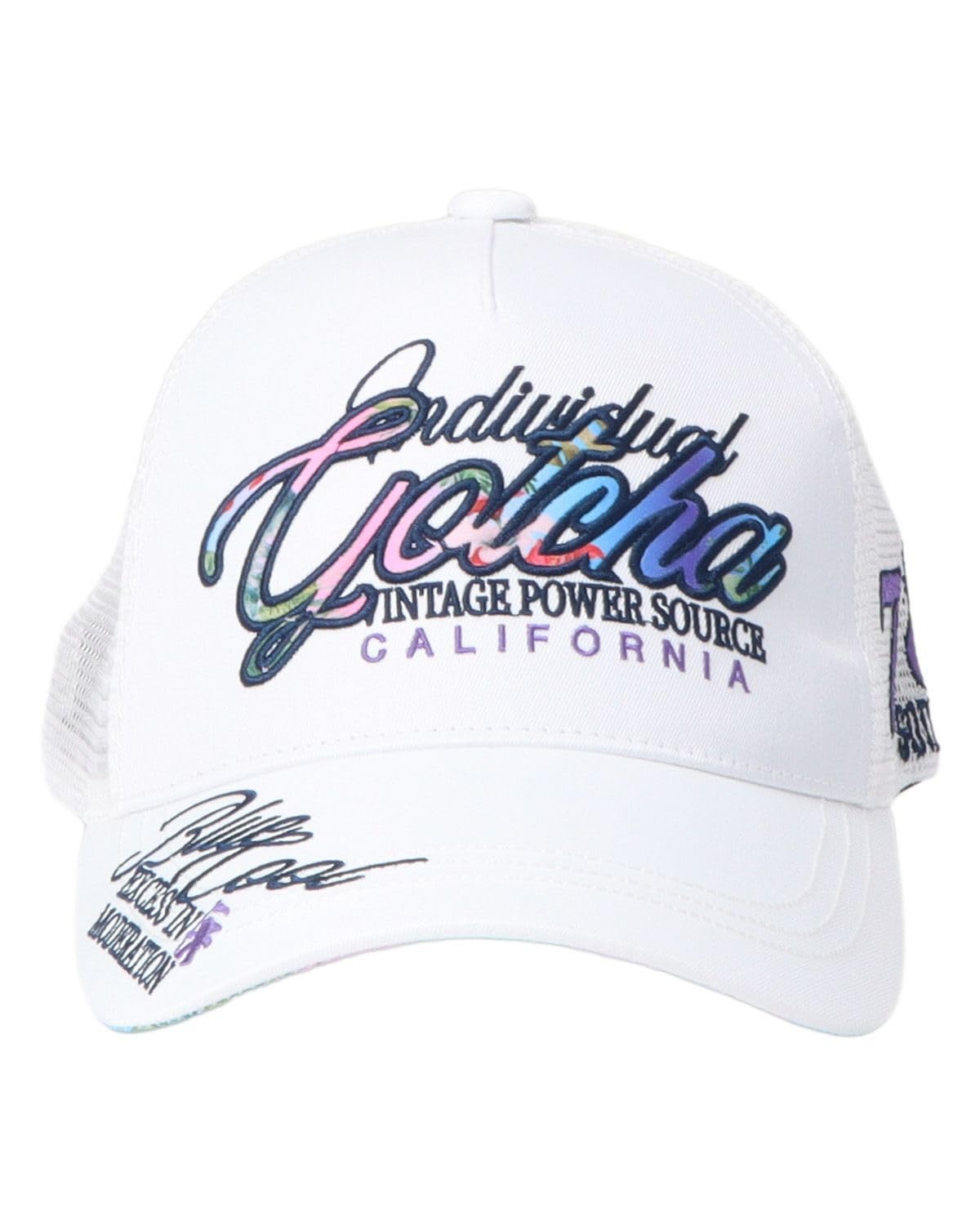 

[Гатча] Кепка-сетка с ботаническим логотипом для мужчин и женщин, Одежда для гольфа, Шляпа, Кепка-сетка, Козырек, Ботанический узор, Снэпбэк, Свободный размер, Весна,