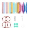 Interchangeable Circular Knitting Needle Set with Storage Bag 3-10.0mm Knitting Needle Knitting Supplies for Knitting