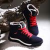 Brand Winter Boots Men Outdoor Plush Warm Snow Boots Plus Size Male Fashion Hiking Boots Non-slip Cotton Shoes  New Design