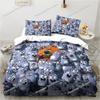 Cartoon Grizzy N Lemmings Bedding Set Duvet Cover Bed Set Quilt Cover Pillowcase Comforter king Queen Size Boys Adult029