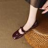 Fashion Women's Shoes New 2025 Fashion Autumn Low Heels Bowknot  Cut Ballet Single Shoes Women's Mary Jane Shoes Ladies Zapatos De Mujer