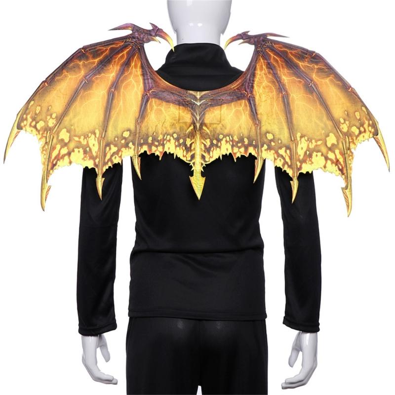 Adult Dragon Wing Costume Foldable Dragon Wing Adult Halloween Dragon Cosplay Costume for Women Men Halloween Dress Up